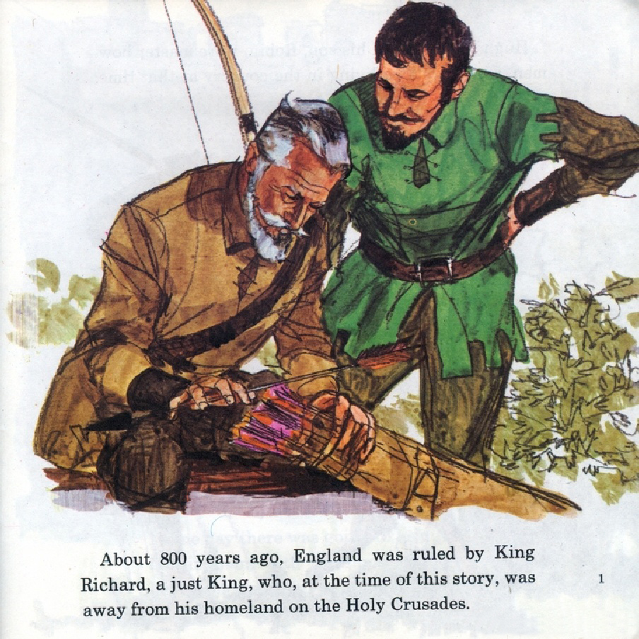 The Story of Robin Hood (03),绘本,绘本故事,绘本阅读,故事书,童书,图画书,课外阅读